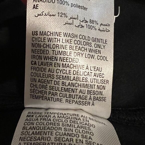 Ideology Noir SP Straw Essentials Colorblocked Cropped Leggings 1X NWT - Picture 5 of 7